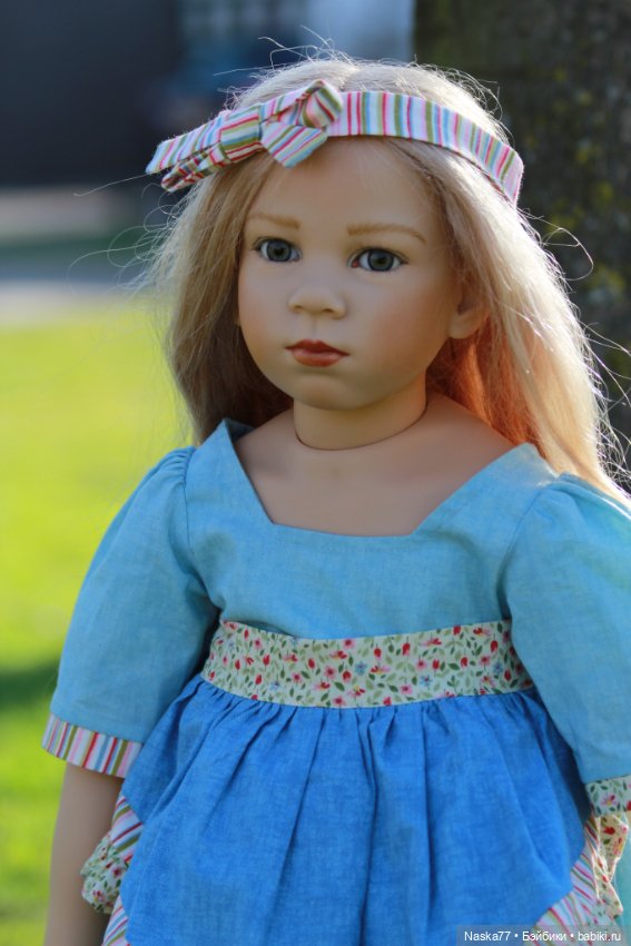 Авторские куклы Lschina и Tamina от Elisabeth Lindner
