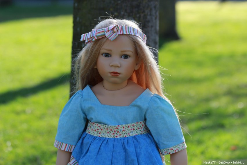 Авторские куклы Lschina и Tamina от Elisabeth Lindner