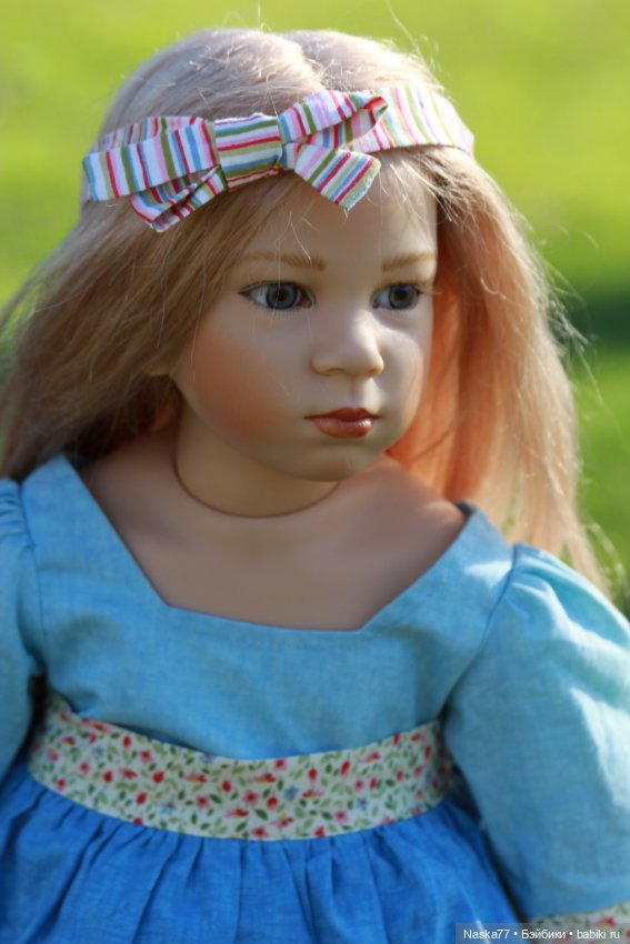 Авторские куклы Lschina и Tamina от Elisabeth Lindner
