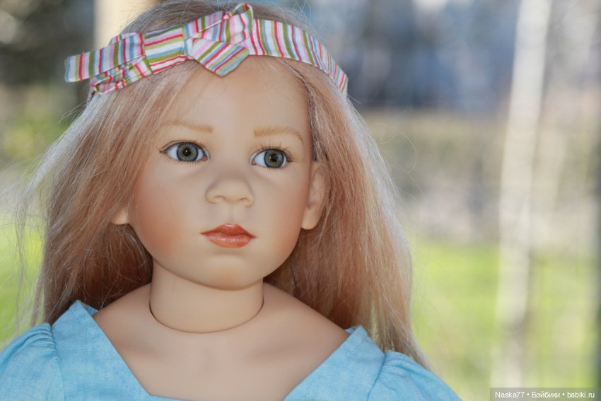 Авторские куклы Lschina и Tamina от Elisabeth Lindner