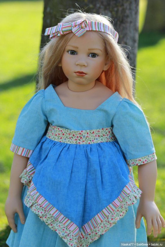 Авторские куклы Lschina и Tamina от Elisabeth Lindner