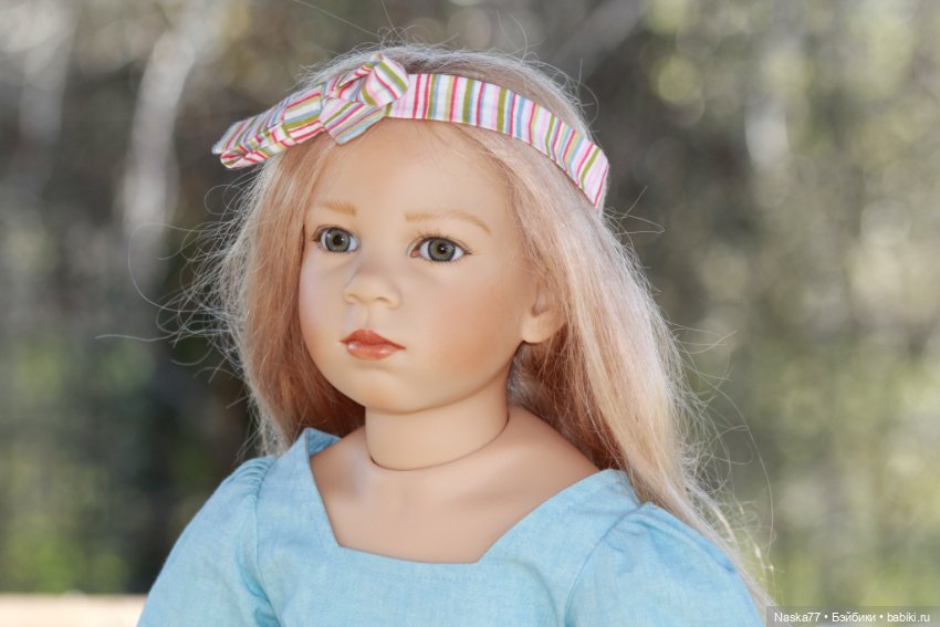 Авторские куклы Lschina и Tamina от Elisabeth Lindner