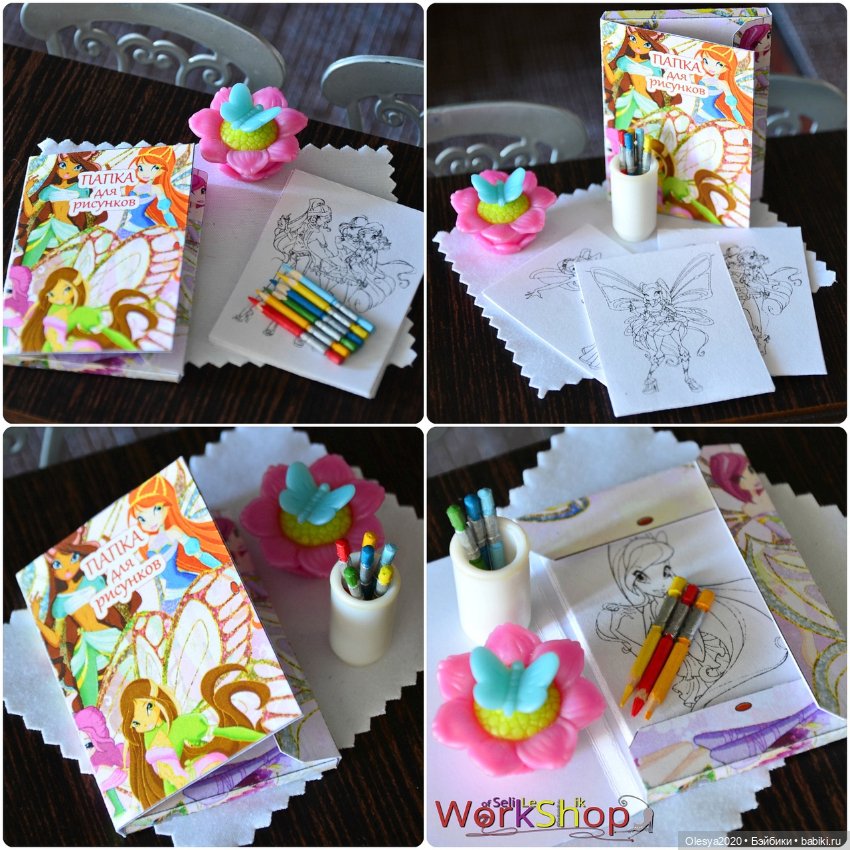 Раскраски с карандашами (20 наборов) (фото 5)
