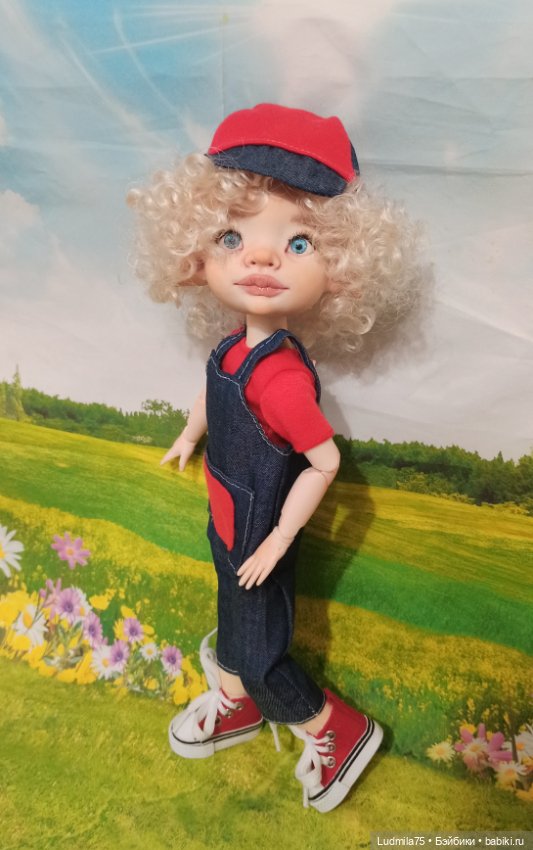 Натуральный блондин — Лепка авторских кукол: полимерная глина (фото 3)