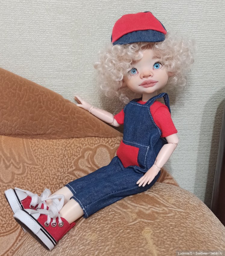 Натуральный блондин — Лепка авторских кукол: полимерная глина (фото 5)