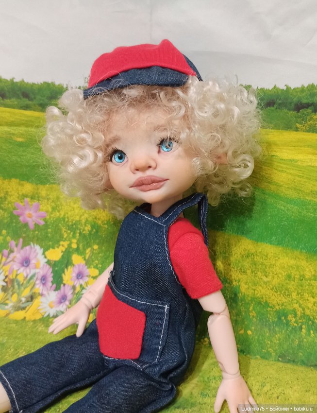 Натуральный блондин — Лепка авторских кукол: полимерная глина (фото 10)