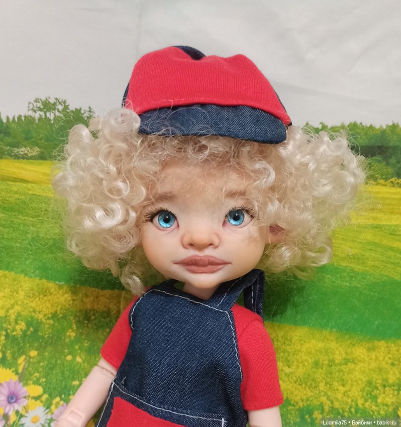 Натуральный блондин — Лепка авторских кукол: полимерная глина (фото 8)