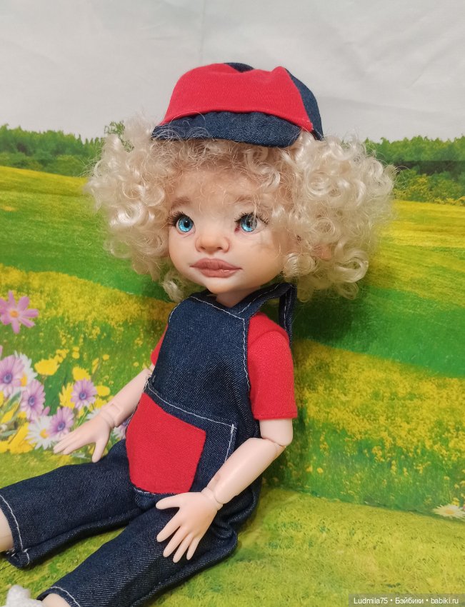 Натуральный блондин — Лепка авторских кукол: полимерная глина (фото 9)