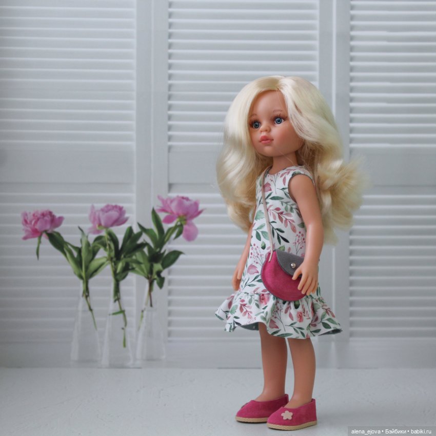 Мои первые Паолы и двусторонние платьица для них своими руками