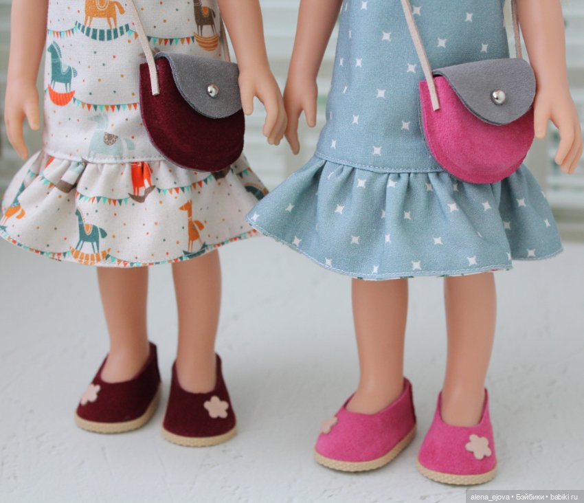 Мои первые Паолы и двусторонние платьица для них своими руками