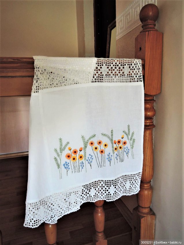 Вышитые гладью рушники — Вышивка крестиком (фото 8)