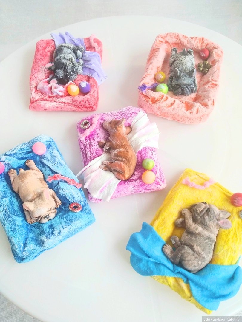 Домашние питомцы — Авторские игрушки из разных материалов: синельная проволока