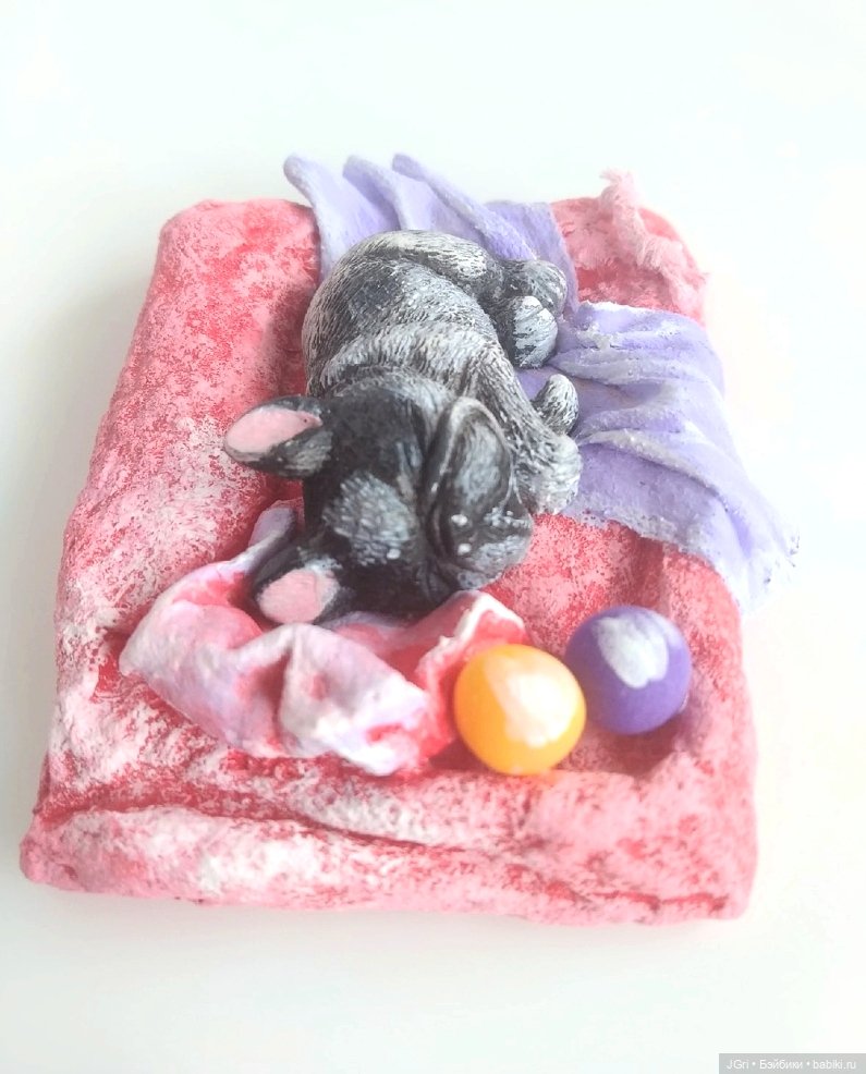 Домашние питомцы — Авторские игрушки из разных материалов: синельная проволока (фото 3)