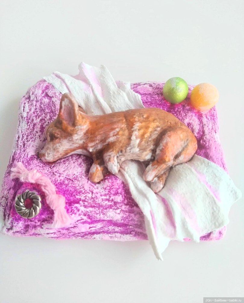 Домашние питомцы — Авторские игрушки из разных материалов: синельная проволока