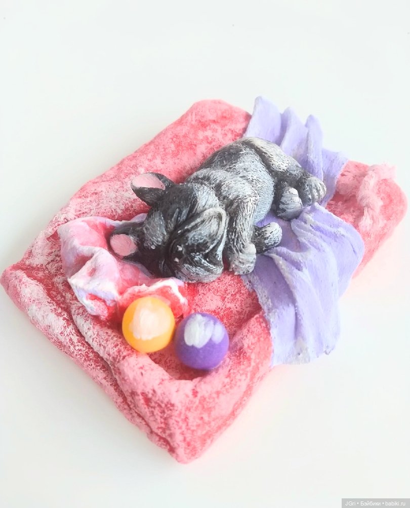 Домашние питомцы — Авторские игрушки из разных материалов: синельная проволока (фото 4)