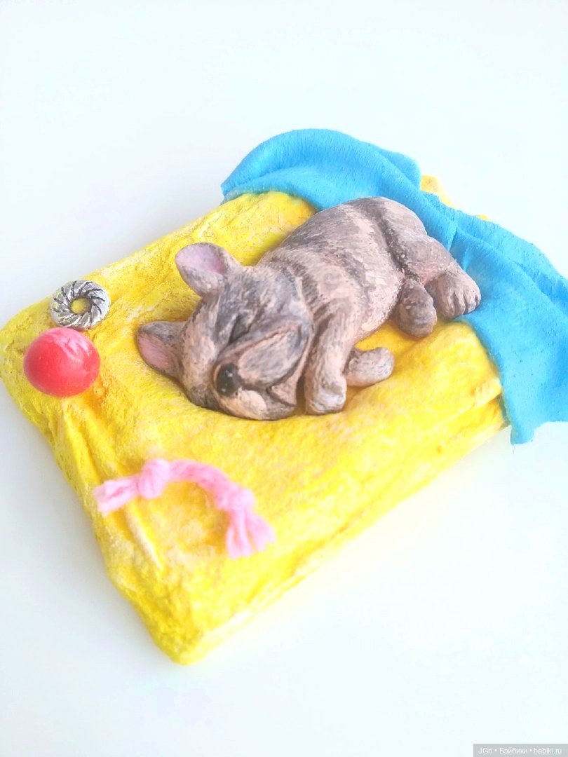 Домашние питомцы — Авторские игрушки из разных материалов: синельная проволока