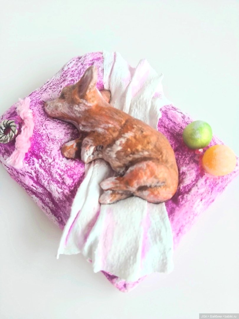 Домашние питомцы — Авторские игрушки из разных материалов: синельная проволока