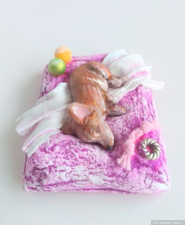 Домашние питомцы — Авторские игрушки из разных материалов: синельная проволока