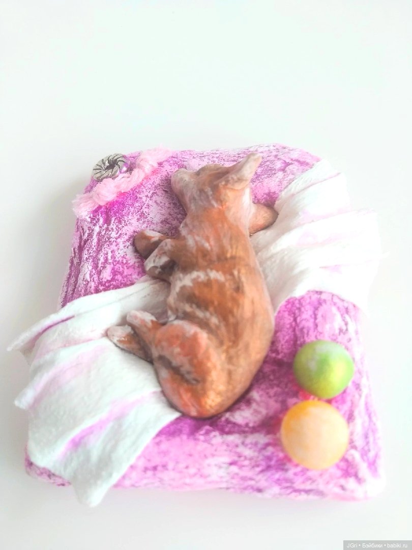 Домашние питомцы — Авторские игрушки из разных материалов: синельная проволока