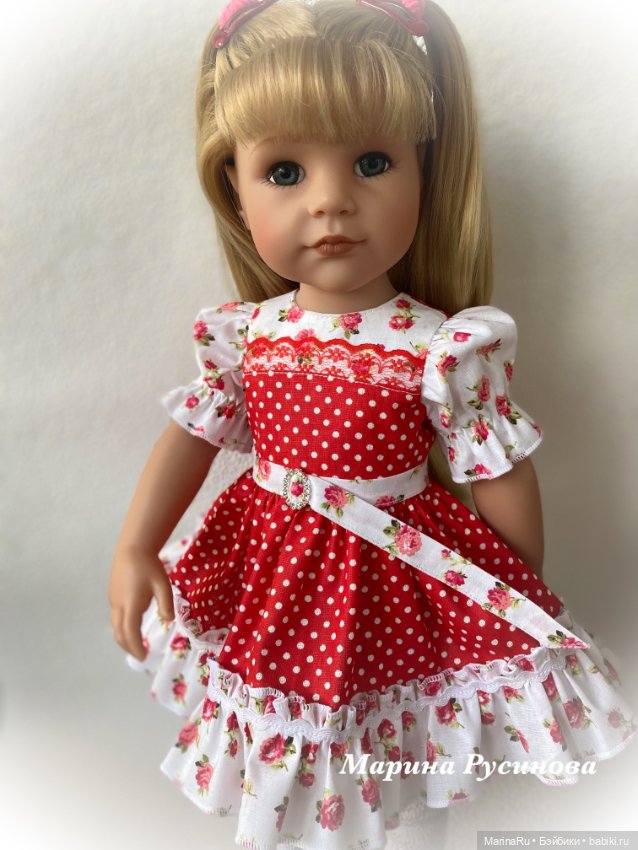 Снова платья — Одежда и обувь для кукол своими руками: фото (фото 5)