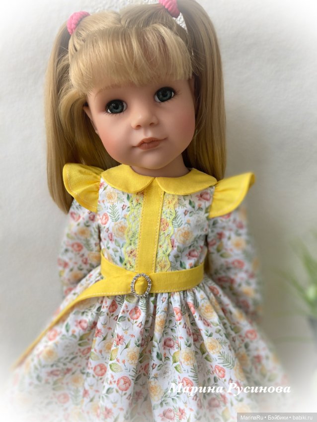 Снова платья — Одежда и обувь для кукол своими руками: фото (фото 10)