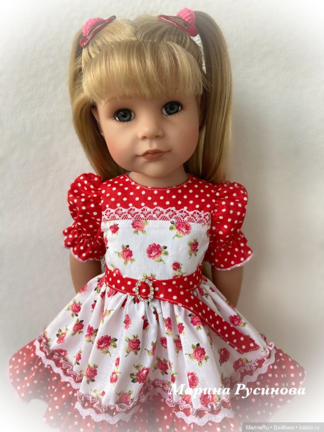 Снова платья — Одежда и обувь для кукол своими руками: фото (фото 3)