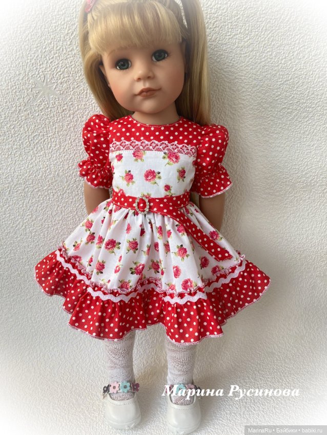 Снова платья — Одежда и обувь для кукол своими руками: фото (фото 2)