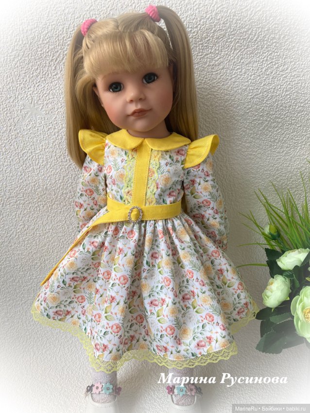Снова платья — Одежда и обувь для кукол своими руками: фото (фото 9)