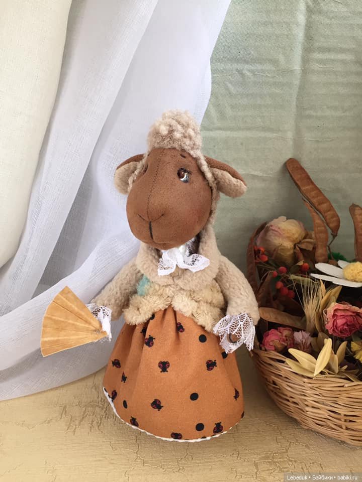 Овечья семейка. Интерьерные текстильные игрушки (фото 4)