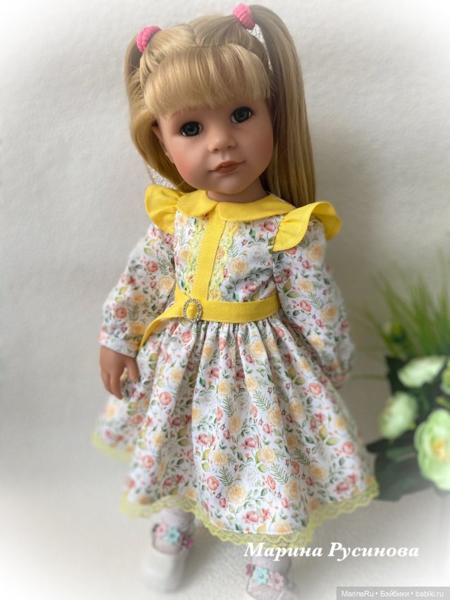 Снова платья — Одежда и обувь для кукол своими руками: фото (фото 8)