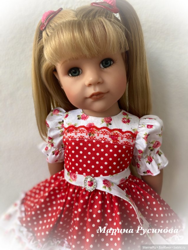 Снова платья — Одежда и обувь для кукол своими руками: фото (фото 6)