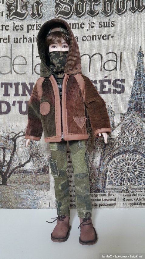 Аутфит в стиле милитари для БТС парня. (H&M)