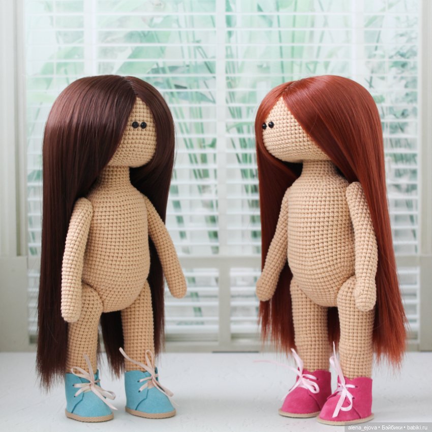 Интерьерные вязаные куклы. Мои работы (фото 5)