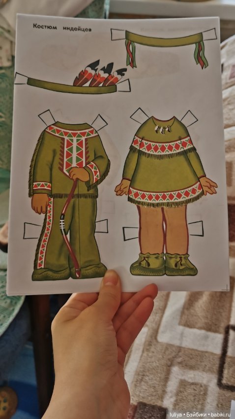 Кукла моего детства — Бумажные куклы с одеждой для вырезания: шаблоны