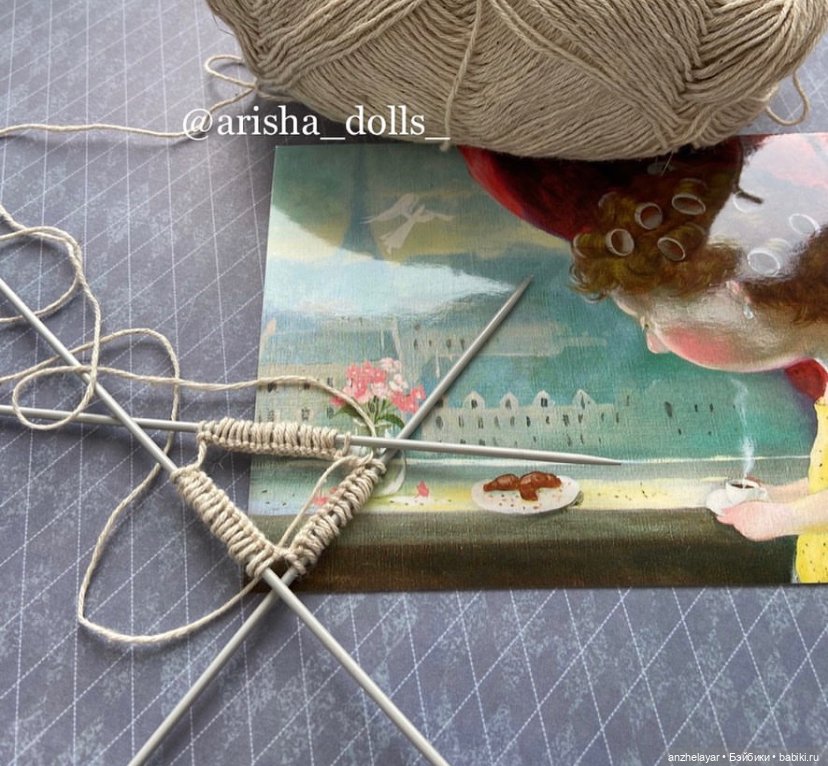 МК «Ажурный берет» для блайз и холалы (фото 3)