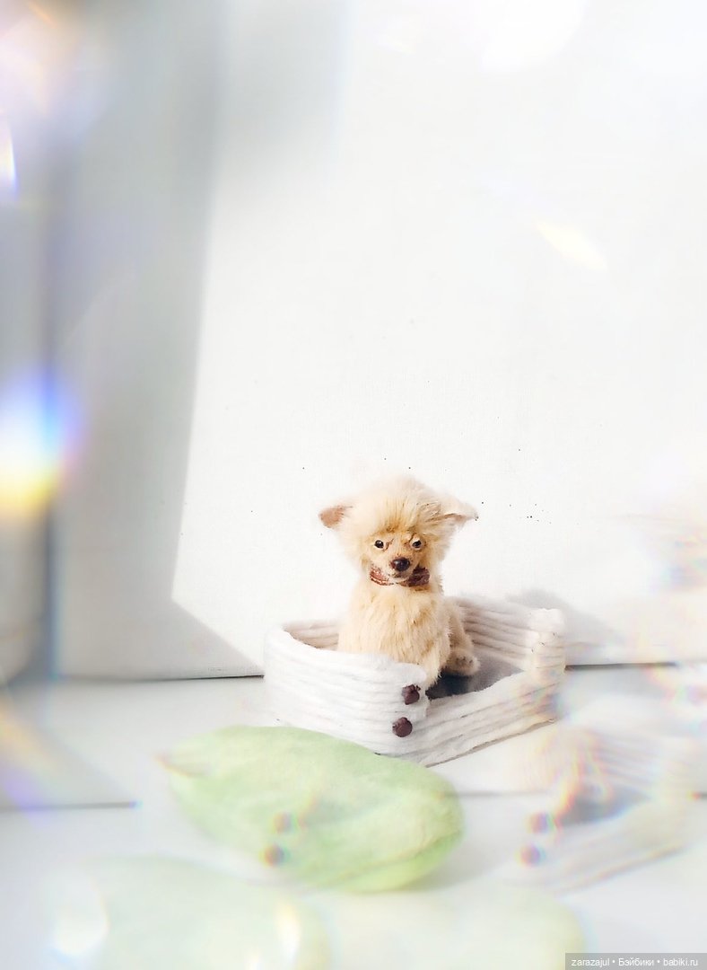 Щенок - миниатюрный реалистичный малыш (фото 5)