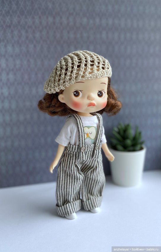 МК «Ажурный берет» для блайз и холалы (фото 8)