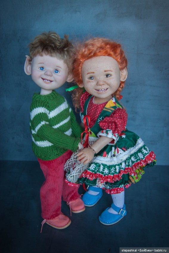 Домовой эльф Василий — Авторские шарнирные куклы своими руками: лепка