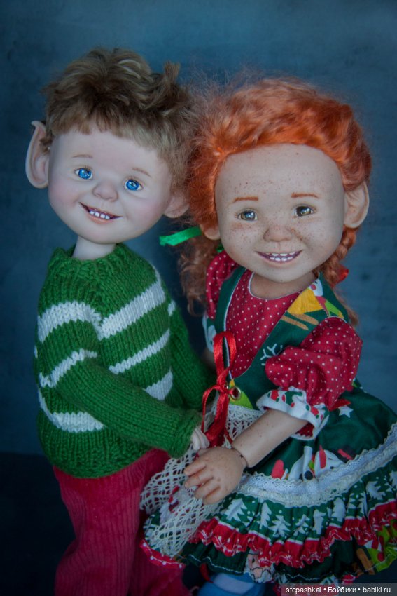 Домовой эльф Василий — Авторские шарнирные куклы своими руками: лепка