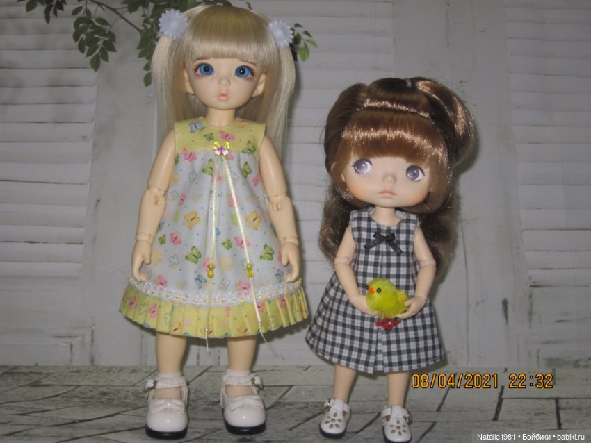 Неожиданные подружки - Натуля и Кимми. БЖД Littlefee и Xiaomi Monst