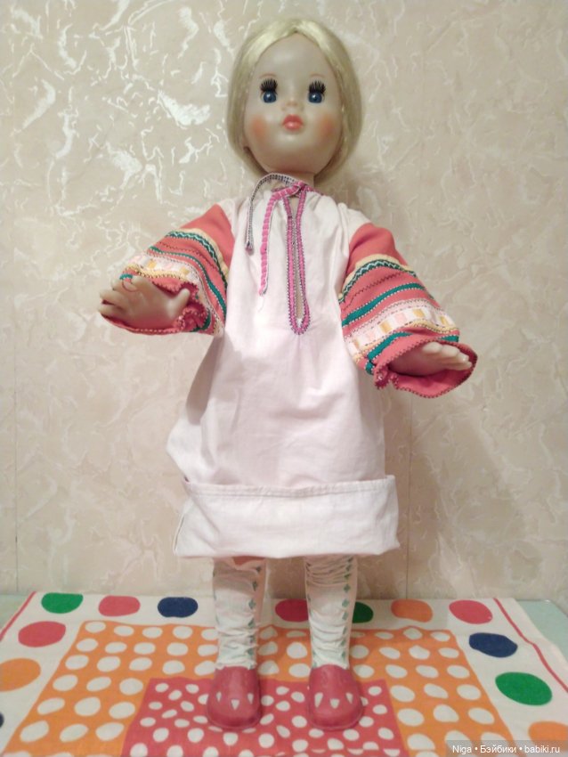 Кукла Люба в национальной одежде (фото 4)