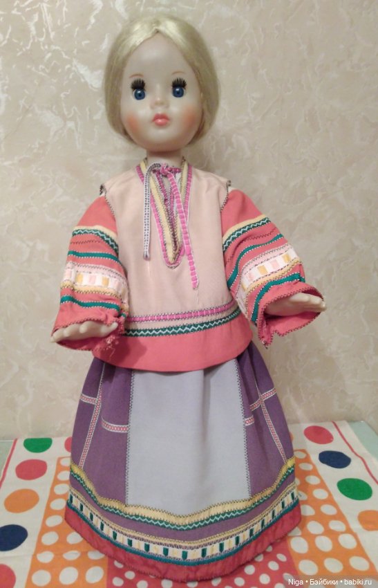 Кукла Люба в национальной одежде (фото 7)