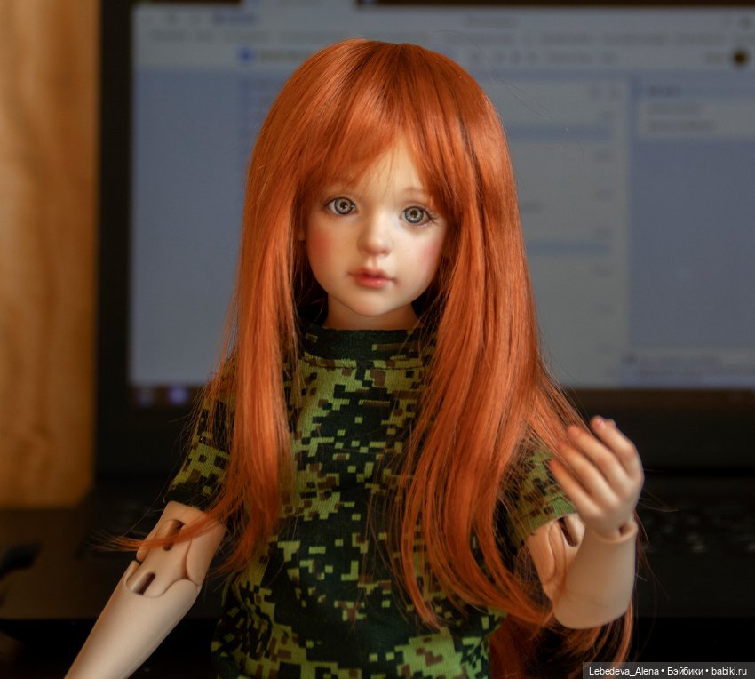Апрельский цветочек — Куклы Dollshe Craft (Доллше): BJD (БЖД) (фото 2)