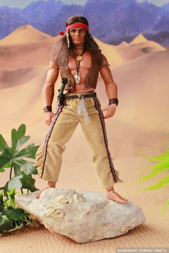 Индеец — Игровые куклы разных производителей (Разное): редкие бренды