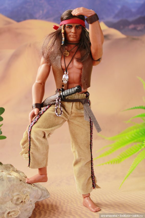 Индеец — Игровые куклы разных производителей (Разное): редкие бренды