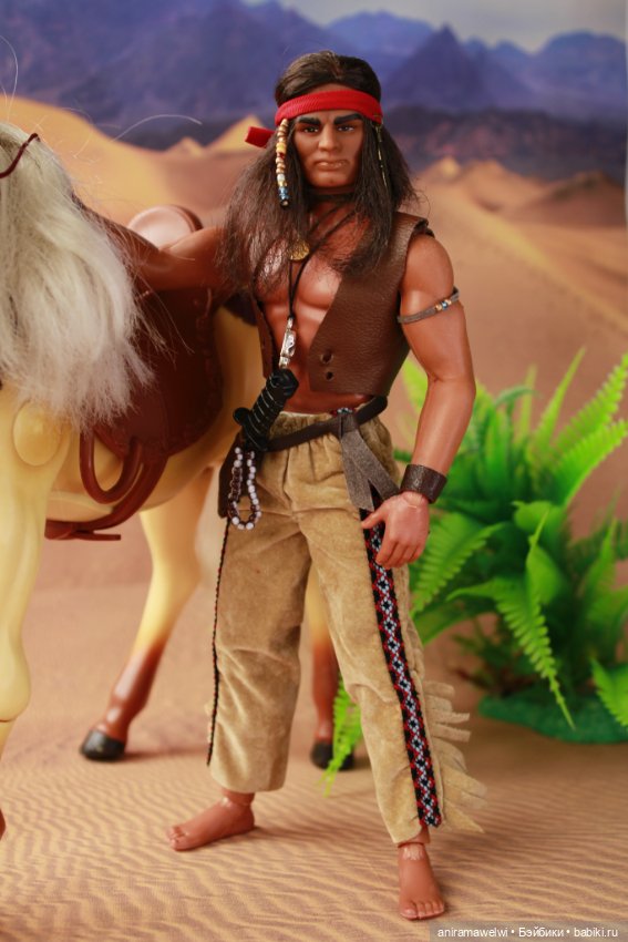 Индеец — Игровые куклы разных производителей (Разное): редкие бренды (фото 9)