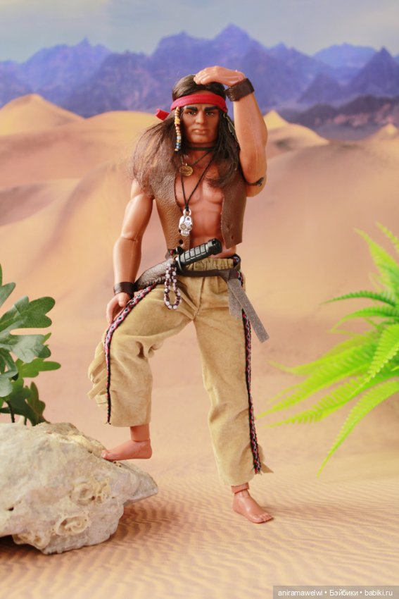 Индеец — Игровые куклы разных производителей (Разное): редкие бренды (фото 6)