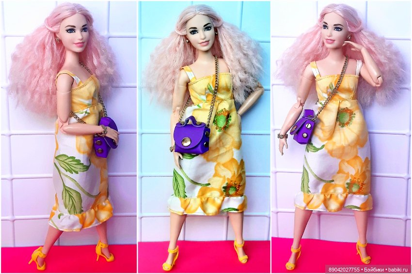 Мои любимые пышки. Barbie Curvy mtm (фото 9)