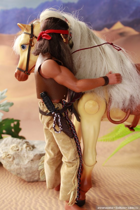 Индеец — Игровые куклы разных производителей (Разное): редкие бренды (фото 7)