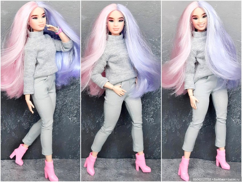 Мои любимые пышки. Barbie Curvy mtm